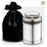 LoveUrns® Mini Messing Urn met waxinelichtje T669